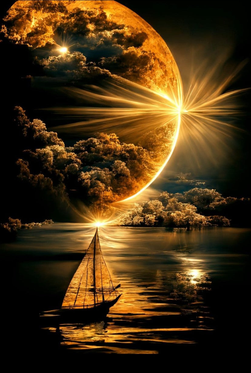 Sail to Heaven Canvas Prints